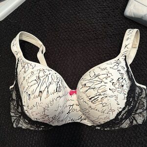 Lane Bryant 38DDD BALCONETTE LINED UNDERWIRE BRA.